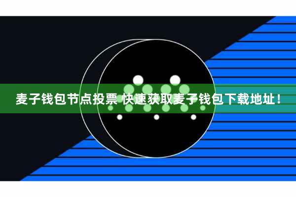 麦子钱包节点投票 快速获取麦子钱包下载地址！