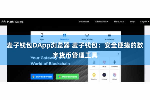 麦子钱包DApp浏览器 麦子钱包：安全便捷的数字货币管理工具