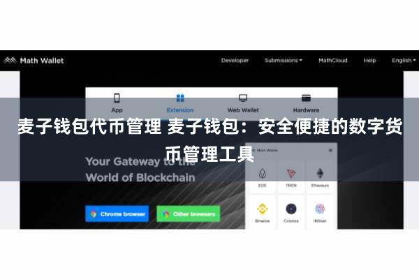 麦子钱包代币管理 麦子钱包：安全便捷的数字货币管理工具