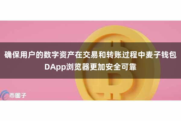 确保用户的数字资产在交易和转账过程中麦子钱包DApp浏览器更加安全可靠