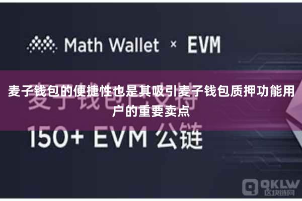 麦子钱包的便捷性也是其吸引麦子钱包质押功能用户的重要卖点