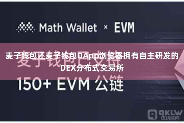 麦子钱包还麦子钱包DApp浏览器拥有自主研发的DEX分布式交易所
